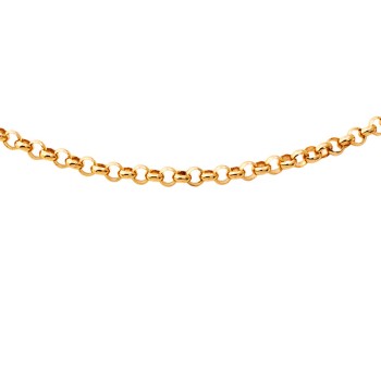 9ct gold 25.4g 46 inch belcher Chain